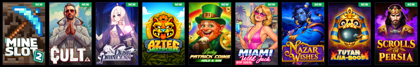 BeonBet Casino Games Selection
