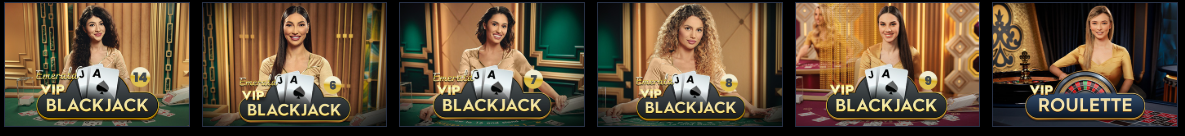 BeonBet Live Casino Tables